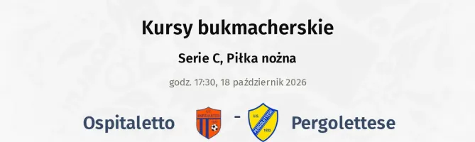 Ospitaletto - Pergolettese kursy bukmacherskie