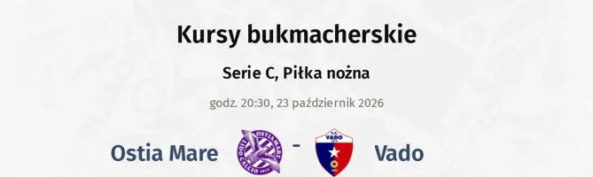 Ostia Mare - Vado kursy bukmacherskie