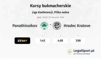 Panathinaikos - Hradec Králové kursy bukmacherskie