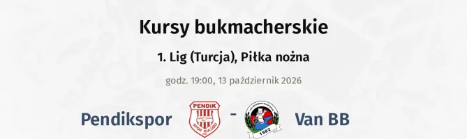Pendikspor - Van BB kursy bukmacherskie