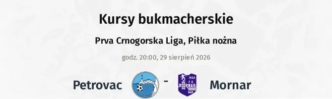 Petrovac - Mornar kursy bukmacherskie