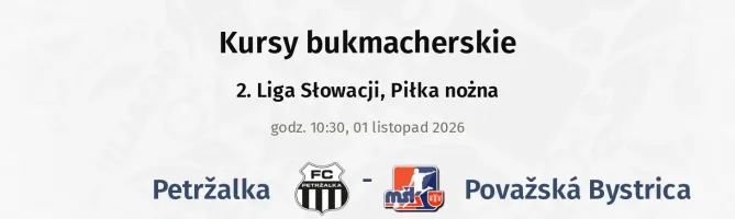 Petržalka - Považská Bystrica kursy bukmacherskie