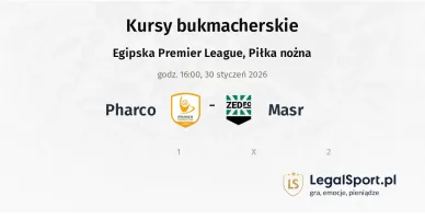 Pharco - Masr kursy bukmacherskie