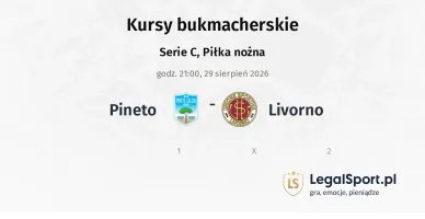 Pineto - Livorno kursy bukmacherskie