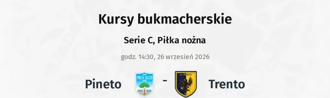 Pineto - Trento kursy bukmacherskie