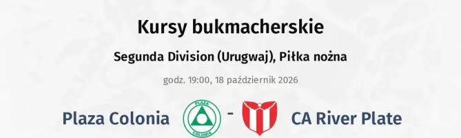 Plaza Colonia - CA River Plate kursy bukmacherskie