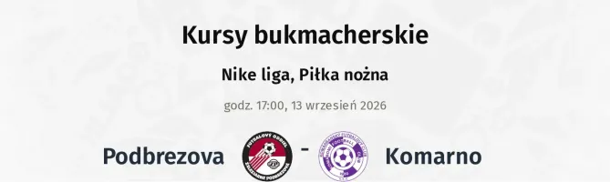 Podbrezová - Komárno kursy bukmacherskie