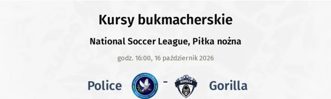 Police - Gorilla kursy bukmacherskie