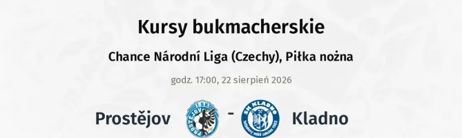 Prostějov - Kladno kursy bukmacherskie