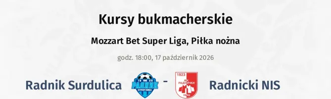 Radnik Surdulica - Radnicki NIS kursy bukmacherskie
