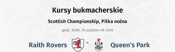 Raith Rovers - Queen's Park kursy bukmacherskie