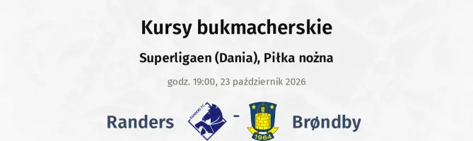Randers FC - Brondby kursy bukmacherskie