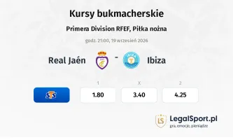 Real Jaén - Ibiza kursy bukmacherskie