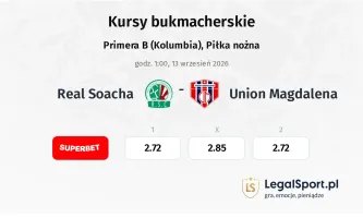 Real Soacha - Union Magdalena kursy bukmacherskie
