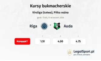 Riga - Auda kursy bukmacherskie