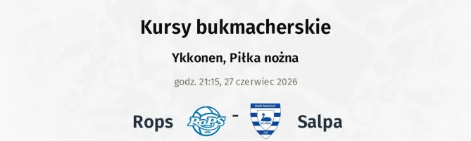 Rops - SalPa kursy bukmacherskie