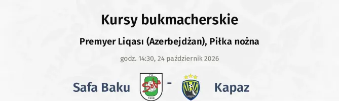 Safa Baku - Kapaz kursy bukmacherskie