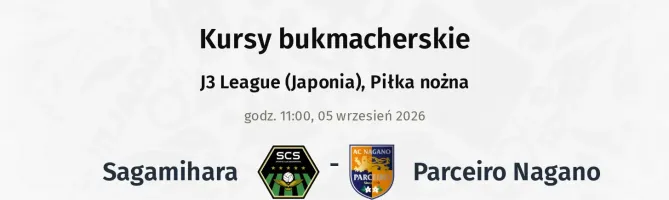 Sagamihara - Parceiro Nagano kursy bukmacherskie