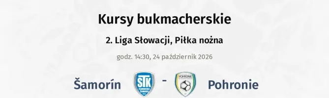 Šamorín - Pohronie kursy bukmacherskie