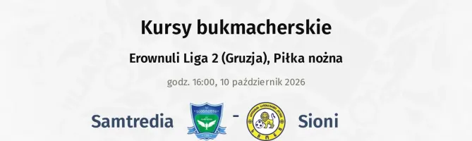 Samtredia - Sioni kursy bukmacherskie