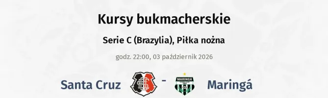 Santa Cruz - Maringá kursy bukmacherskie