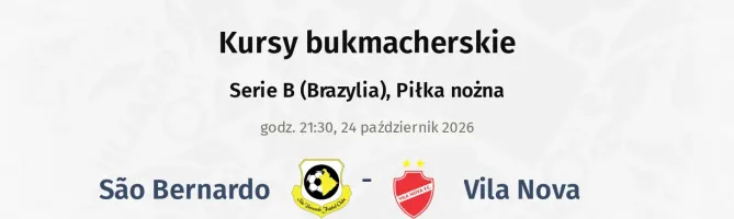 São Bernardo - Vila Nova kursy bukmacherskie