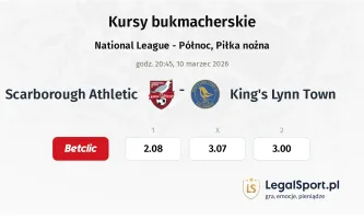 Scarborough Athletic - King's Lynn Town kursy bukmacherskie