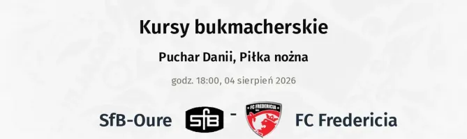 SfB-Oure - FC Fredericia kursy bukmacherskie