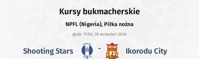 Shooting Stars - Ikorodu City kursy bukmacherskie