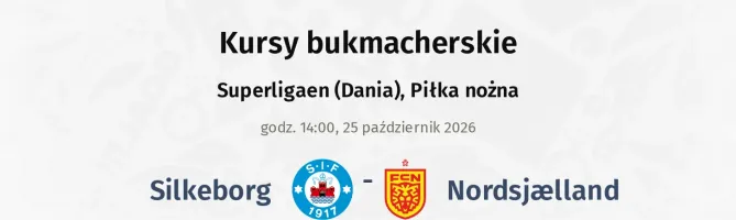 Silkeborg - FC Nordsjaelland kursy bukmacherskie