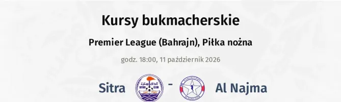 Sitra - Al Najma kursy bukmacherskie