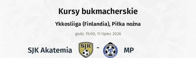 SJK Akatemia - MP kursy bukmacherskie
