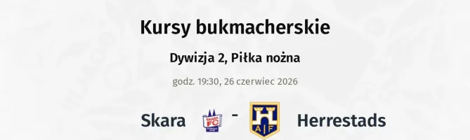 Skara - Herrestads kursy bukmacherskie