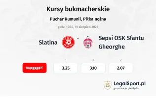 Slatina - Sepsi OSK Sfantu Gheorghe kursy bukmacherskie