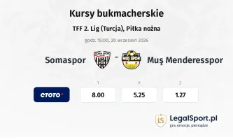 Somaspor - Muş Menderesspor kursy bukmacherskie