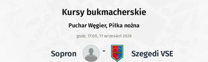 Sopron - Szegedi VSE kursy bukmacherskie