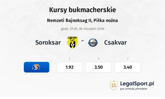 Soroksar - Csakvar kursy bukmacherskie