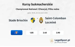 Stade Briochin - Saint-Colomban Locminé kursy bukmacherskie