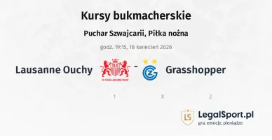 Stade Lausanne-Ouchy - Grasshoppers kursy bukmacherskie