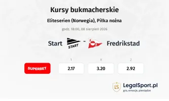 Start - Fredrikstad kursy bukmacherskie