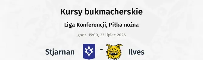 Stjarnan - Ilves kursy bukmacherskie