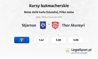 Stjarnan - Thor Akureyri kursy bukmacherskie
