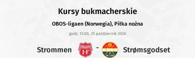 Strommen - Stromsgodset kursy bukmacherskie