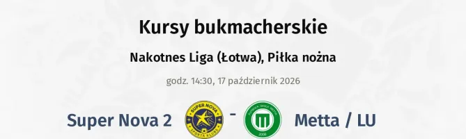 Super Nova 2 - Metta / LU kursy bukmacherskie