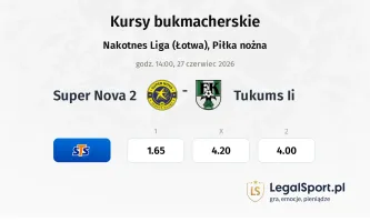 Super Nova 2 - Tukums II kursy bukmacherskie