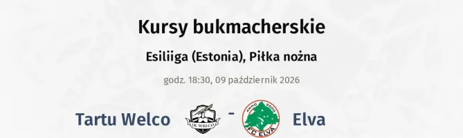 Tartu Welco - Elva kursy bukmacherskie