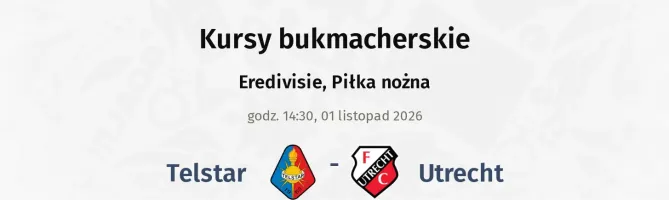 Telstar - Utrecht kursy bukmacherskie