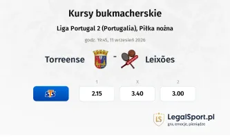 Torreense - Leixoes kursy bukmacherskie