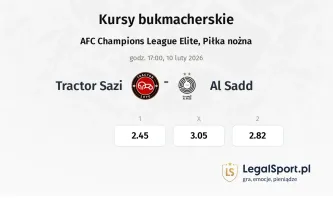 Tractor Sazi - Al Sadd kursy bukmacherskie