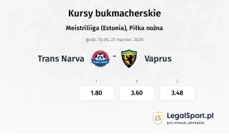 Trans Narva - Vaprus kursy bukmacherskie